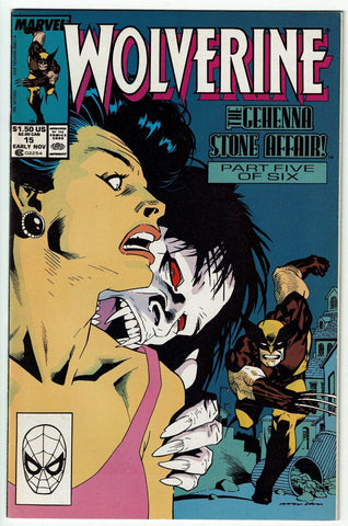 Wolverine #15 - Marvel Comics - 1989