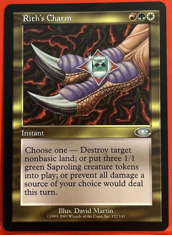 "Rith's Charm" x4 - Magic The Gathering - Planeshift - 4-Card Playset
