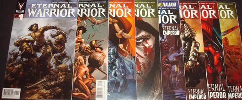 Eternal Warrior #1-8 (8x Comic RUN) - Valiant - 2013/4