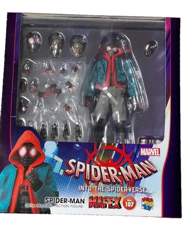 MAFEX No.107 SPIDER-MAN INTO THE SPIDER-VERSES Edition Miles Morales Figure