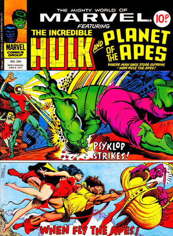 Mighty World of Marvel #245 - Marvel Comics - 1977