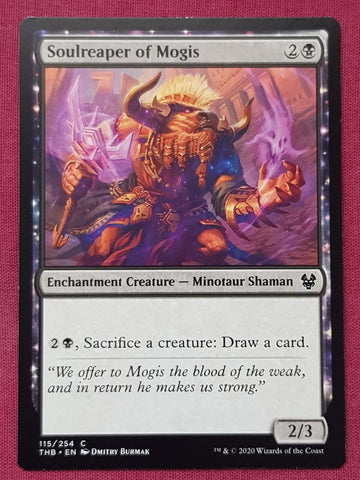 "Soulreaper Of Mogis" - Magic The Gathering Card - Theros Beyond Death