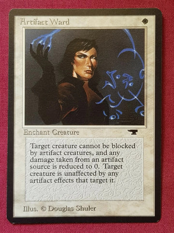 "Artifact Ward" - Magic The Gathering Card - Antiquities
