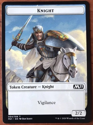 "Knight" - Magic The Gathering Card - M21