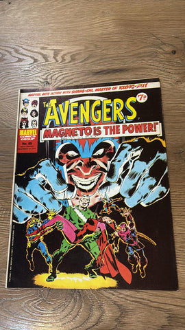 The Avengers #65 -  Marvel/British - 1974