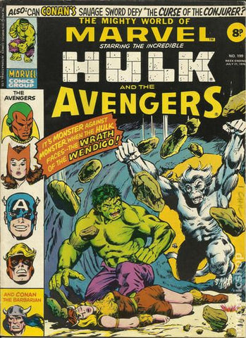 Mighty World of Marvel #199 - Marvel Comics - 1976 - 1st Full Wolverine Story