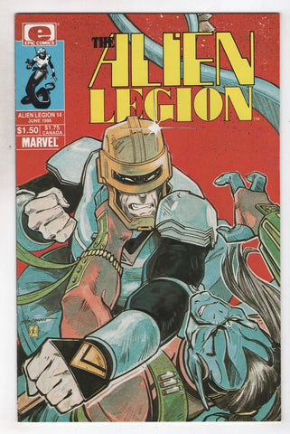 Alien Legion #14 - Marvel/Epic Comics - 1986