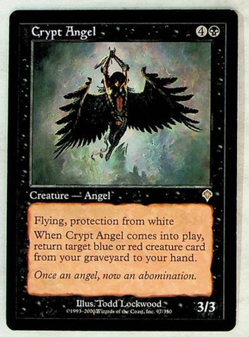 "Crypt Angel" - Magic The Gathering - Invasion