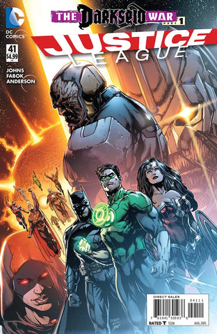 Justice League #41 - DC Comics - 2015 - 1st Full App. of Grail