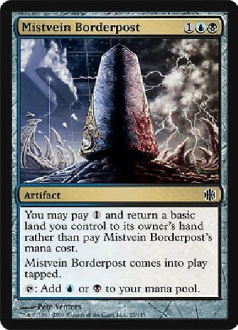 "Mistvein Borderpost" x4 - Magic The Gathering - Alara - 4-Card Playset