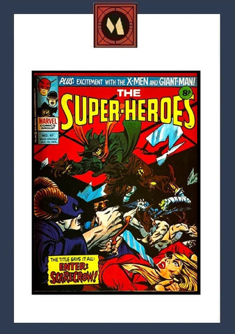 The Super-Heroes #41 - Marvel Comics / British - 1975