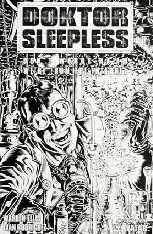 Doktor Sleepless #1 - Avatar Comics - 2008 - Wrap Cover