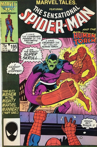Marvel Tales #195 - Marvel Comics - 1986