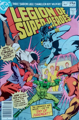 Legion of Super-Heroes #263 - #267 (5 x Comics LOT) - DC Comics - 1980