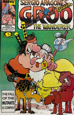 Groo the Wanderer #34 - Marvel Comics - 1987