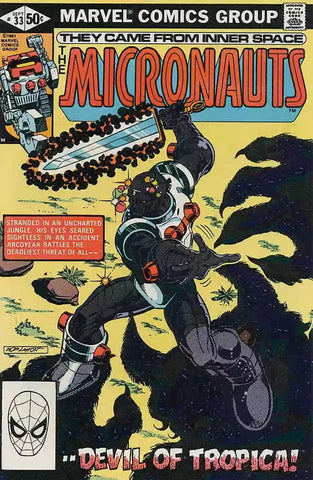 Micronauts #33 - Marvel Comics - 1981