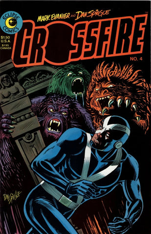 Crossfire #4 - Eclipse Comics - 1984