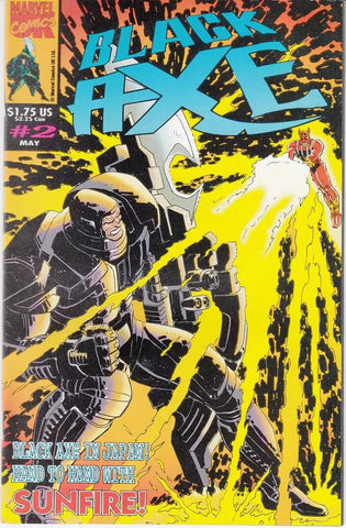 Black Axe #2 - Marvel Comics - 1993