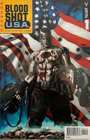 Bloodshot USA #1 - Valiant Comics - 2016 - Cover B