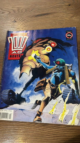 2000AD Monthly #65 - Maxwell Publishing - 1991
