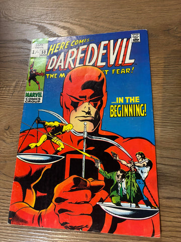 Daredevil #53 - Marvel Comics - 1969