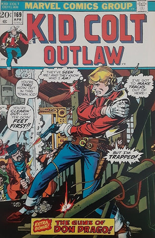 Kid Colt: Outlaw #169 - Marvel Comics - 1973