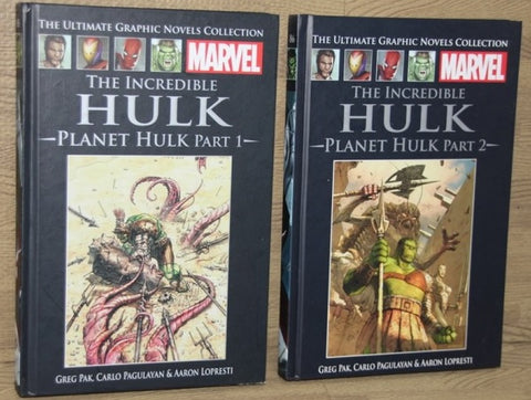 Incredible Hulk: Planet Hulk Pt 1 & 2 HC TPB - Marvel / Hachette