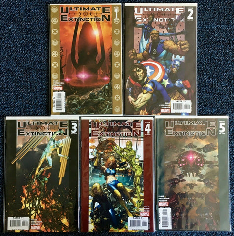 Ultimate Extinction #1-5 - Marvel Comics - 2006 - Full Set