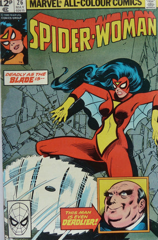 Spider-Woman #26 - Marvel Comics - 1980 - Pence Copy