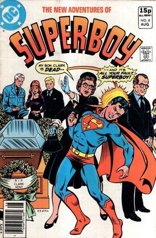New Adventures Of Superboy #8 & #9 (2x Comics) - DC Comics - 1980