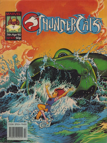 Thundercats Comic #109 - Marvel / British - 1990