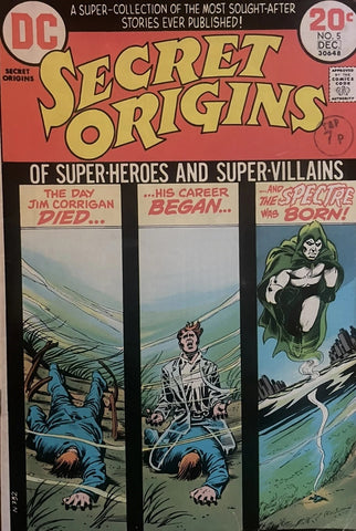 Secret Origins #5 - DC Comics - 1973