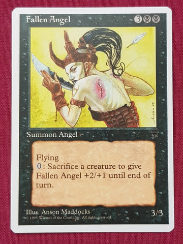 "Fallen Angel" - Magic The Gathering Card - Chronicles