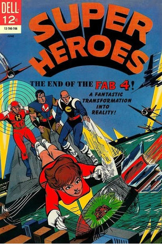 Super Heroes #4 - Dell Comics - 1967