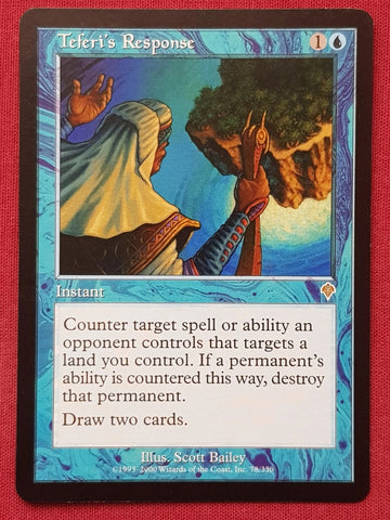 "Teferi's Response" - Magic The Gathering Card - Invasion