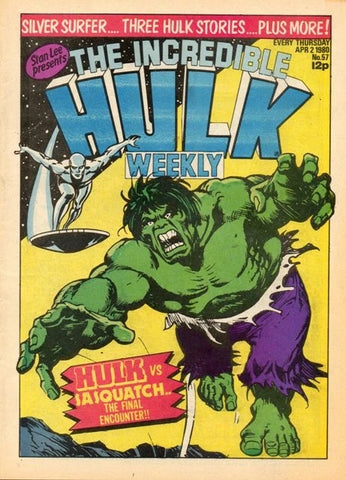 Hulk Comic #57 - Marvel Comics/British - 1980