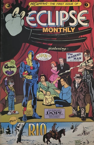 Eclipse Monthly #1 - Eclipse Comics - 1983