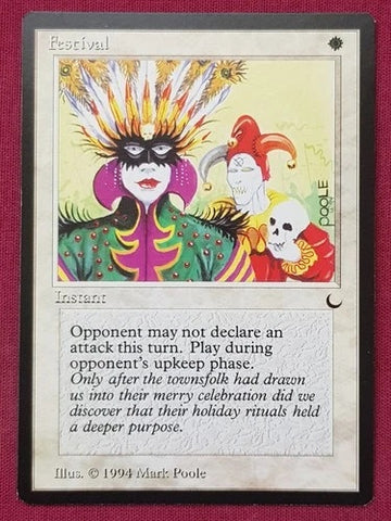 "Festival" x4 - Magic The Gathering Card - The Dark - 4-Card Playset