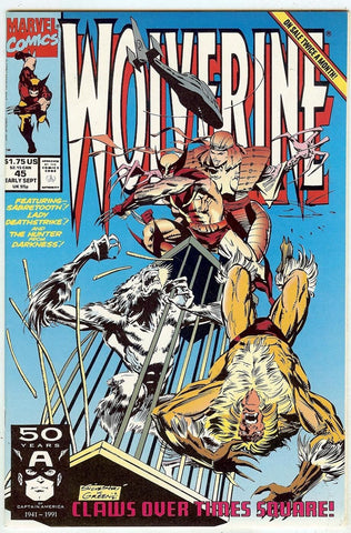 Wolverine #45 - Marvel Comics - 1991