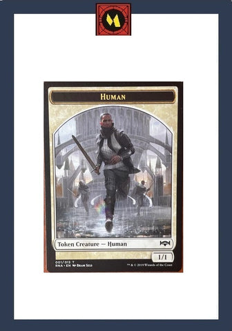 "Human" - Magic The Gathering Card - RNA