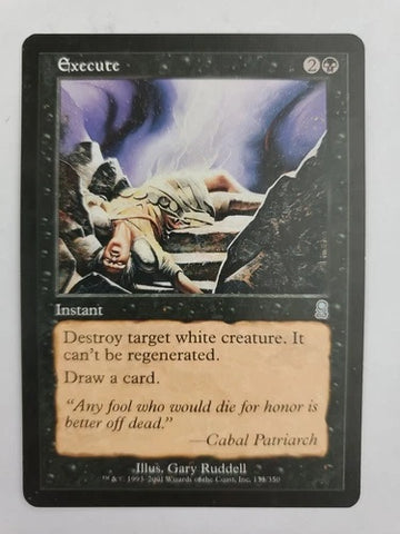 "Execute" - Magic The Gathering Card - Odyssey