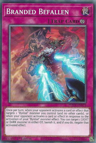"Branded Befallen" PHHY-EN073 - Yu-Gi-Oh! - 3x Cards - Photon Hypernova