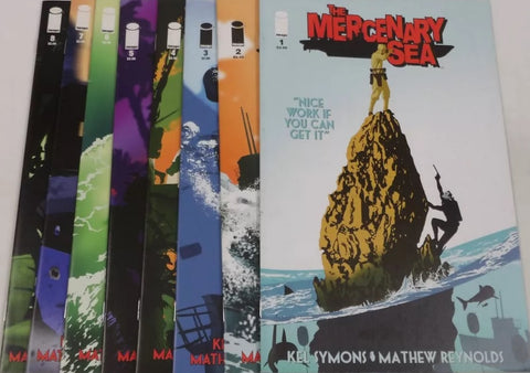 The Mercenary Sea #1-8 (SET of 8x Comics) - Image Comics - 2014