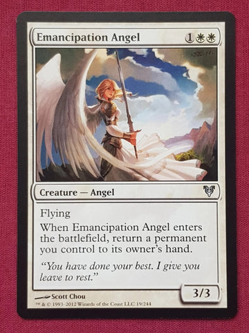 "Emancipation Angel" - Magic The Gathering Card - Avacyn Restored