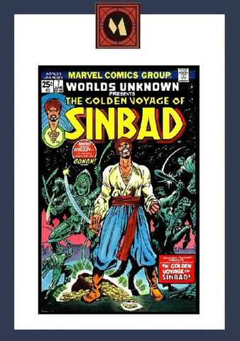 World's Unknown #7 - Marvel Comics - 1974