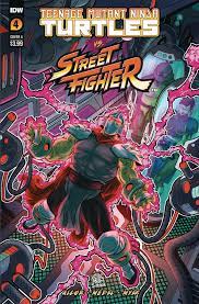 Teenage Mutant Ninja Turtles / Street Fighter #4 - IDW - 2023 - Cover A