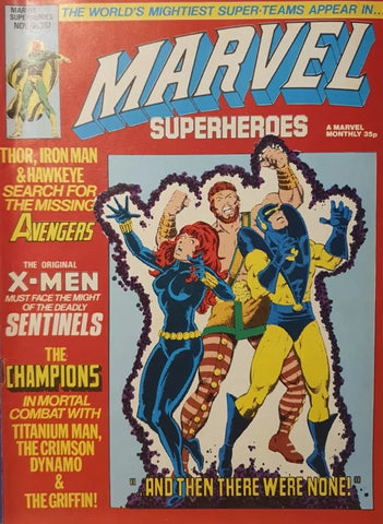 Marvel Superheroes #367 - Marvel Comics/British - 1980