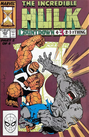 Incredible Hulk #365 - Marvel Comics - 1991