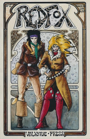 Redfox #15 - Valkyrie Press - 1988