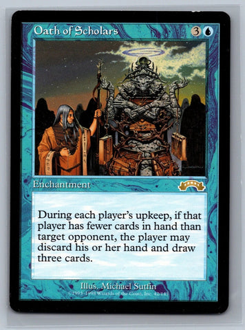 "Oath Of Scholars" - Magic The Gathering - Exodus